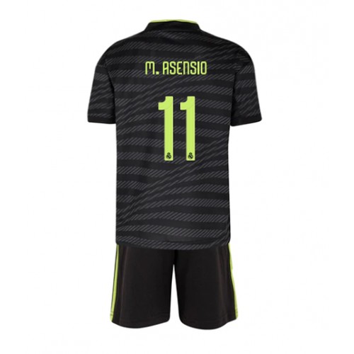 Real Madrid Marco Asensio #11 Tredjedraktsett Barn 2022-23 Kortermet (+ Korte bukser) Real Madrid Marco Asensio #11 Tredjedraktsett Barn 2022-23 Kortermet (+ Korte bukser)